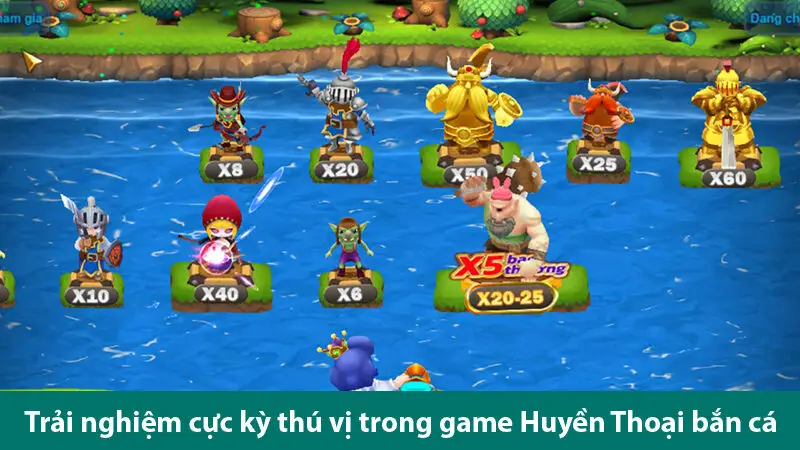 Trải nghiệm thú vị và các ưu điểm hấp dẫn trong game bắn cá Huyền Thoại 
